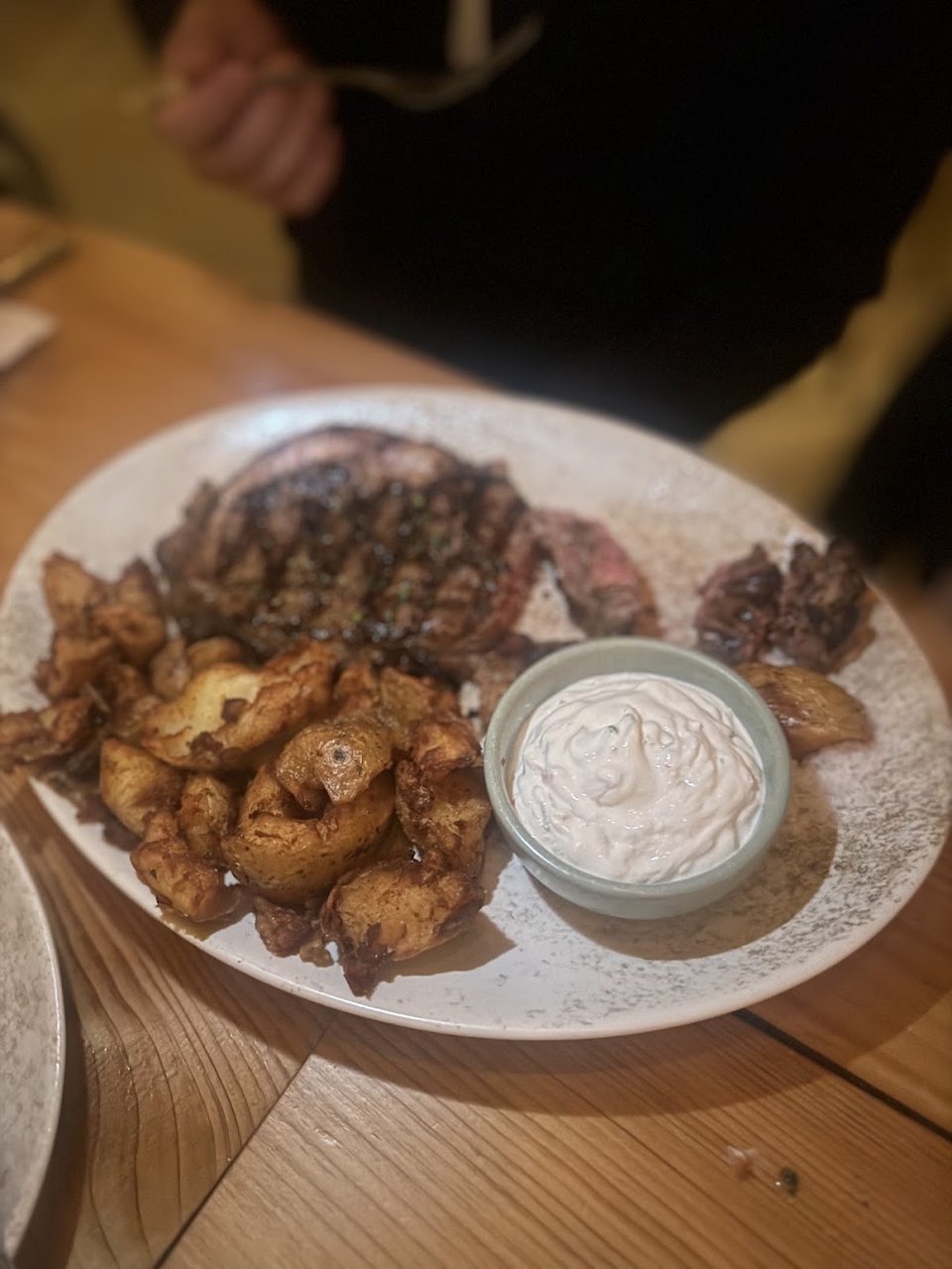 Grilled Steak with Roasted Potatoes
